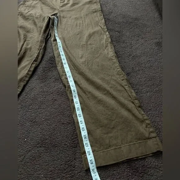 Chico’s Linen Blend Camel Pull On Pants - Picture 14 of 14